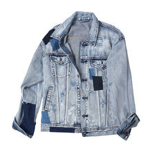 Load image into Gallery viewer, Denim Jackets Men Casual Frayed Brand Clothing