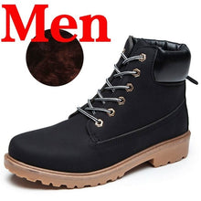 Load image into Gallery viewer, Men Ankle Boots Lace Up Anti-slip