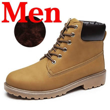 Load image into Gallery viewer, Men Ankle Boots Lace Up Anti-slip