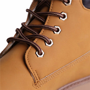 Men Ankle Boots Lace Up Anti-slip