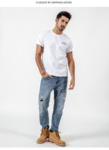 Load image into Gallery viewer, T-Shirts Men Letter Printed Fashion