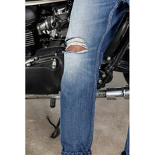 Load image into Gallery viewer, New Hole Ripped Jeans Men Straight Ankle-Length Denim Streetwear