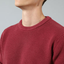 Load image into Gallery viewer, Warm sweater men casual special neck design knitwear pullovers