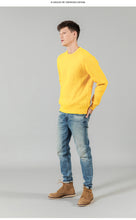 Load image into Gallery viewer, Warm sweater men casual special neck design knitwear pullovers