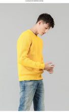 Load image into Gallery viewer, Warm sweater men casual special neck design knitwear pullovers