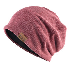 Load image into Gallery viewer, Bonnet Hat For Men And Women Knitted Solid Color Skullies Beanies