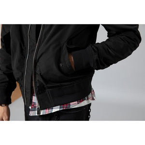 New Jacket Men Back Letter Embroidered Casual