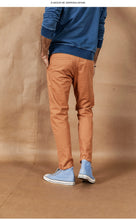 Load image into Gallery viewer, New Solid Pants Men Classical basic trousers 100% cotton