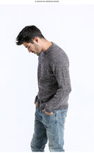 Load image into Gallery viewer, New Warm Sweater Men Fashion Heathered color Pullovers