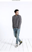 Load image into Gallery viewer, New Warm Sweater Men Fashion Heathered color Pullovers