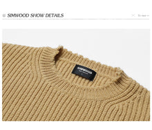 Load image into Gallery viewer, New Men&#39;s Sweater Pullover Knitted Wool Sweater