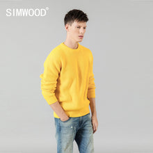 Load image into Gallery viewer, Warm sweater men casual special neck design knitwear pullovers