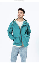 Load image into Gallery viewer, 2020 shell hooded field Jacket men casual cargo