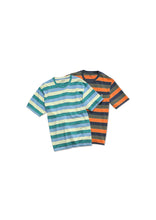 Load image into Gallery viewer, 2020 Summer New Colorful Striped T-shirt Men Fashion 100% Cotton