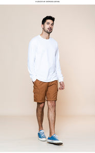 2020 Summer New Cargo Shorts Men  100% Cotton