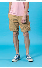 Load image into Gallery viewer, 2020 Summer New Cargo Shorts Men  100% Cotton