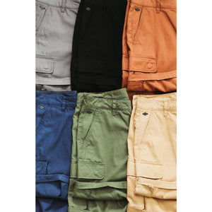 2020 Summer New Cargo Shorts Men  100% Cotton