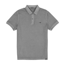 Load image into Gallery viewer, vintage aesthetic polo shirts men 220g thick garment dyed 100% cotton