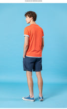 Load image into Gallery viewer, New Enzyme Washed shorts men classical knee length