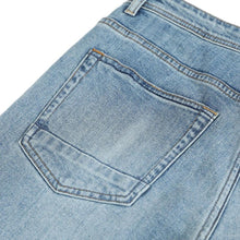 Load image into Gallery viewer, New Environmental laser washed jeans men slim fit classical denim