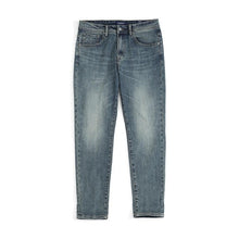 Load image into Gallery viewer, New Environmental laser washed jeans men slim fit classical denim