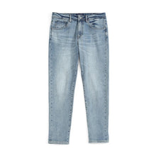 Load image into Gallery viewer, New Environmental laser washed jeans men slim fit classical denim