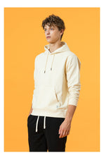 Load image into Gallery viewer, New Hooded Hoodies Men thick 360g fabric solid basic sweatshirts