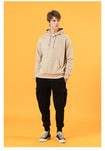 Load image into Gallery viewer, New Hooded Hoodies Men thick 360g fabric solid basic sweatshirts