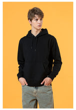 Load image into Gallery viewer, New Hooded Hoodies Men thick 360g fabric solid basic sweatshirts