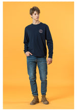 Load image into Gallery viewer, New Environmental laser washed jeans men slim fit classical denim