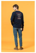 Load image into Gallery viewer, New Environmental laser washed jeans men slim fit classical denim