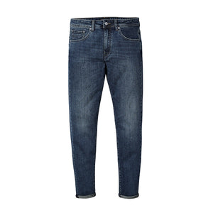 Jeans Men Classical Jean High Quality Straight Leg Male.