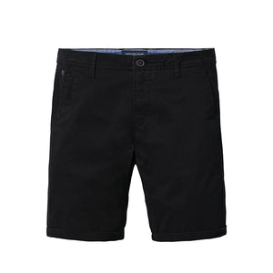 Solid Shorts Men Cotton Slim Fit Knee Length Casual.