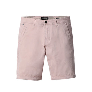 Solid Shorts Men Cotton Slim Fit Knee Length Casual.