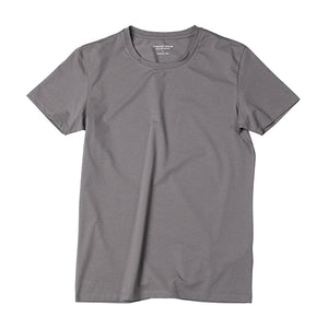 Solid Basic t shirt Men Skinny O-neck Cotton Slim Fit