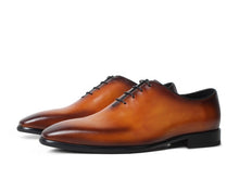 Load image into Gallery viewer, Leather Formal Dress Shoe Footwear Male Patina Zapato de Hombre