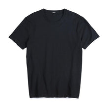 Load image into Gallery viewer, new t shirt men contrast bindings casual o-neck top